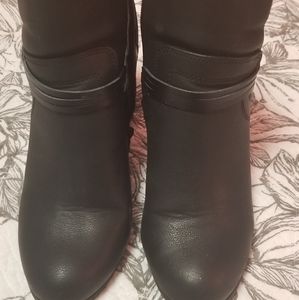 Steve madden leather booties